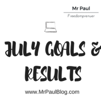 July goals and results